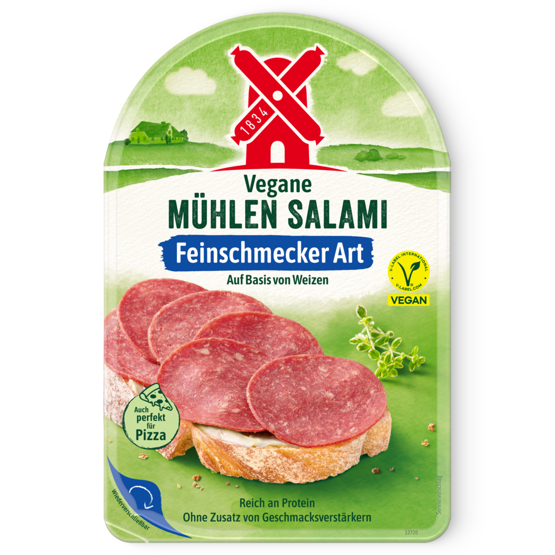 Vegane Salami Feinschmecker Art R genwalder M hle